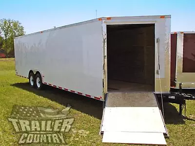 New 2024 8.5 X 24 Enclosed Cargo Motorcycle Snowmobile Trailer Atv Car Hauler • $4400