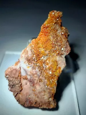 ***SWEET-Sparkling Wulfenite & Mimetite Crystals On Matrix Mine Arizona*** • $47