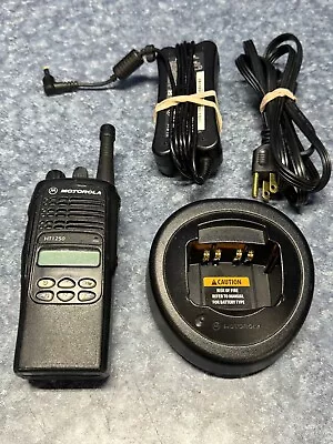 MOTOROLA HT1250 UHF 450-512MHz Police Fire EMS Two-Way Radio AAH25SDF9AA5AN • $189