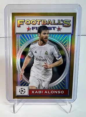 2021-22 Topps Finest UEFA Champions Xabi Alonso Gold Refractor /50 • $7