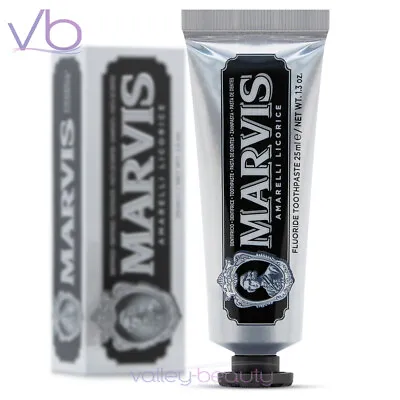 MARVIS Amarelli Licorice | Italian Luxury Toothpaste W/t Sweet Seductive Flavor • $9