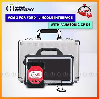 Dealer Diagnostics For VCM3 FORD /MAZDA IDS FDRS -CFD1 Flight Case • $2185.81