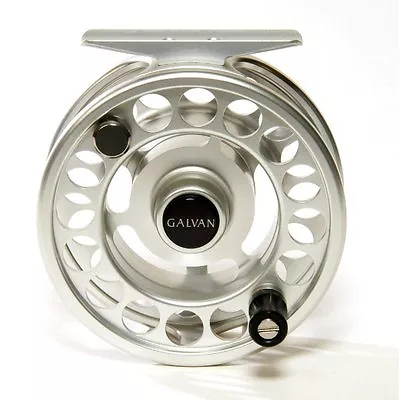 Galvan Rush Light R-5 Fly Reel Clear Silver - Free $70 Line Backing--new • $335