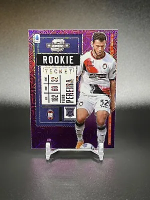 Pedro Pereira 2020-21 Chronicles Contenders Optic Rookie Ticket Purple Mojo • $2