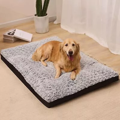 Washable Dog Crate Bed Deluxe Plush Dog Beds Reversible All-Seasons - Brand New • $19.99