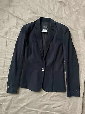 Versace Versus Women's Cotton Black Sport Coat Blazer Jacket Size 40 / S • $85