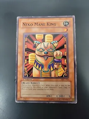 Yu-Gi-Oh! TCG Neko Mane King Magician's Force MFC-021 1st Edition Common • $1.63