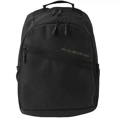 Quiksilver Mens Schoolie 2.0 30L Adjustable Strap Travel Backpack Bag - Black • £45