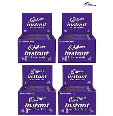 £64.99 • Buy CADBURY Hot Chocolate Instant Sachets 28g Powder Drink Individually Packed Stick
