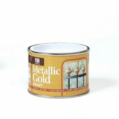 £4.82 • Buy 151 Metallic Gold Paint - 180ml