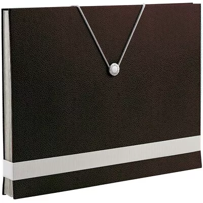 Martha Stewart Avery Accordion File 10 Pockets Letter Size Shagreen Brown • $23.88