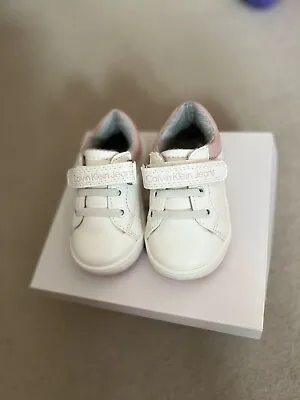 Calvin Klein Baby Girl Trainer’s RRP-£60 • £33.50