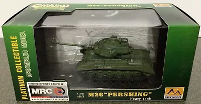 MRC Trumpeter 1/72 U.S. M26E2 Pershing Heavy Tank No. 36202 Platinum Collectible • $27.99