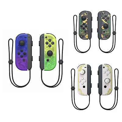 For Nintendo Switch Controller Neon Wireless Gamepad  Joy Con With Straps • $34.68