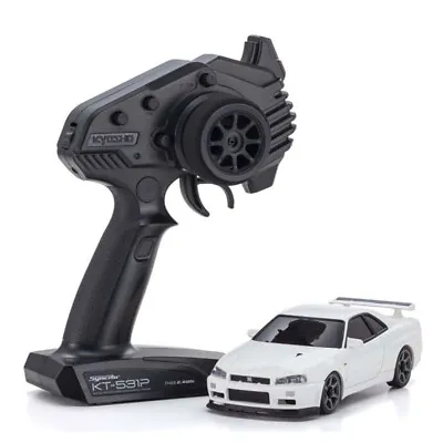 Kyosho Mini-Z AWD MA-020 Nissan Skyline GT-R R34 V.Spec II Nur White Readyset • $214.99