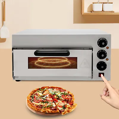 For 1.3kW Pizza Commercial Countertop Pizza OvenSingle Deck Pizza Marker  • $161.50