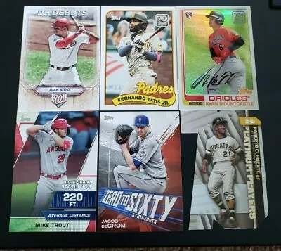 2021 Topps Series 2 INSERTS With Hall Of Famers You Pick Trout Judge Acuna  • $1.20
