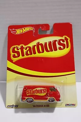 2014 Hot Wheels Pop Culture '66 Dodge A100 Starburst Real Riders  • $14.49