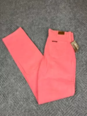 Vintage Sedgefield Pants Mens Size 34x37 Pink Straight Leg High Rise NWT • $14