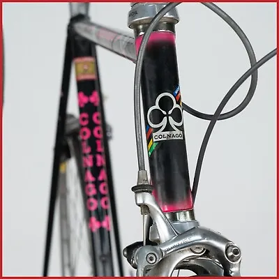 Colnago Spiral Conic Columbus Slx Shimano Dura Ace Steel Vintage Old Record Road • $1499