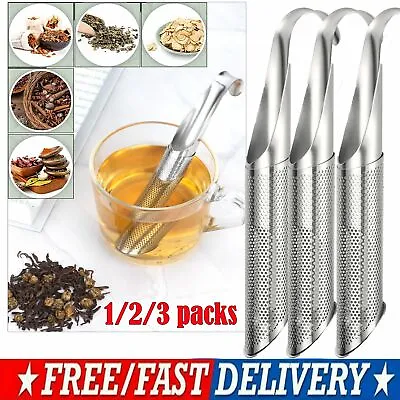 Tea Strainer Stainless Steel TeaBall Infuser Tea Spoon Filter Loose Tea Diffuser • $6.47