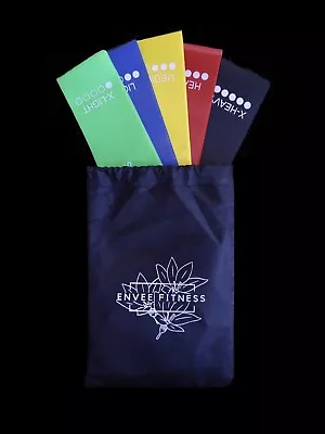 $7.95 • Buy 5pcs Latex Band Resistance Bands Mini Bands Strength Fitness Exercise Training