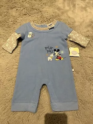 Disney Baby Mickey Baby Suit 0-3months • £12