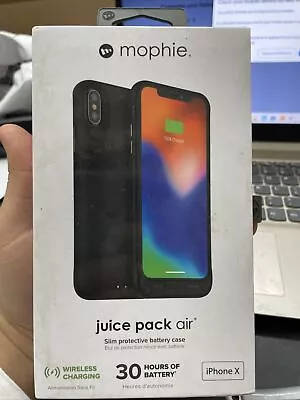 Mophie Juice Pack Air For IPhone X/ IPhone Xs Wireless Charging • $8.99