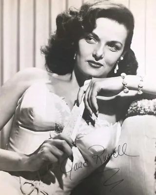 Jane Russell Actresd Extremely Rare Signed Photo Print 6 X 4 Charity Listing • £4.99