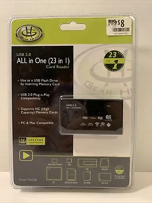 Gear Head CR4200 USB 2.0 All In One (23 In 1) External Card Reader  • $9.99