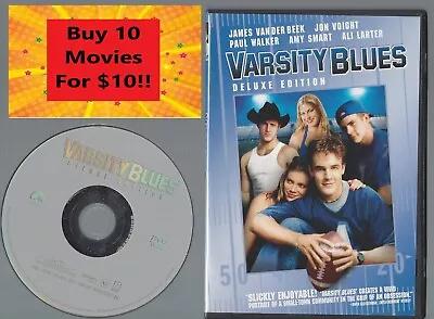 Varsity Blues (DVD 2013) Paul Walker James Van Der Beek Disc & Cover Art Only • $3.97