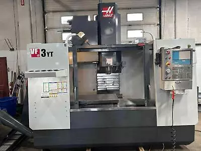 2011 Haas VF-3YT/50 CNC Vertical Machining Center CAT50 7500 RPM TSC PCool • $59500