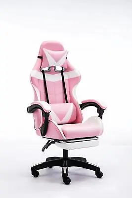 Gaming Chair Racing Computer PC Office Seat Reclining Footrest • $107.10