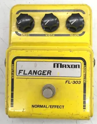 MAXON FL-303 Flanger Vintage Guitar Effects Pedal Made In Japan • $279.99