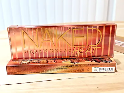 Urban Decay Naked Heat Eyeshadow Palette Full Size 12 Shades & Brush SEALED NEW • $23.90