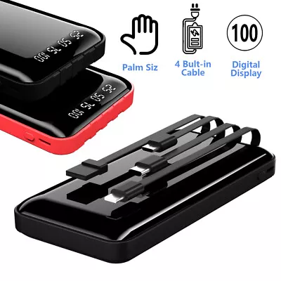 Power Bank 900000mAh Type-C Portable External Battery LED 4USB Fast Charging US • $15.99