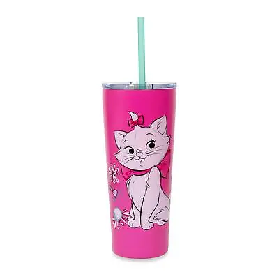 Disney The Aristocats Marie  Bonjour  Stainless Steel Tumbler | Holds 22 Ounces • $14.99