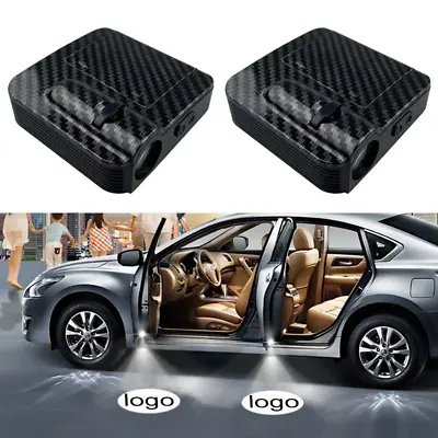 2pcs Car Wireless Courtesy Car Door Projector LED Shadow Lights Lamp All Models • $15.19