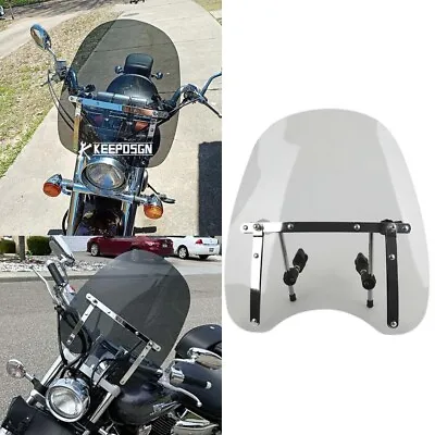 Windscreen Windshield 18  X 16  Smoke For Suzuki Boulevard M109R C50 Intruder • $58.49