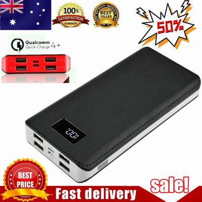 $16.99 • Buy 2000000mAh Power Bank Portable Fast Charger Battery Pack 4 USB For Mobile Phone