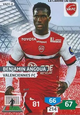 $3.21 • Buy Vafc-04 Benjamin Angoua # Ivory Valenciennes.fc Card Adrenalyn Foot 2014 Panini