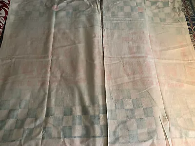 Vintage Pair Of Antique Primitive  Purina  Feed Grain Sack 22 X 37 Pillow Cases • $34.50