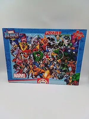 Educa 15193 Marvel Heroes 1000pc Jigsaw Puzzle • £7