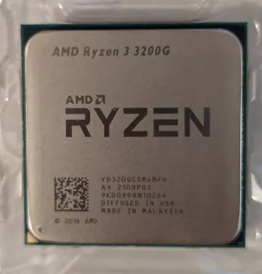 AMD Ryzen 3 3200G - 3.6GHz Quad Core Processor With Vega 8 Graphics • $49.49