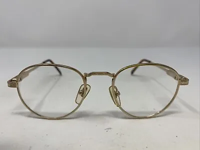 Anthony Martin 2022 Gold 45-19-130 Metal Full Rim Eyeglasses Frame PC17 • $40