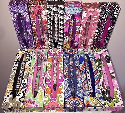 VERA BRADLEY Ball Point Pen CHOOSE YOUR PATTERN  New In Box NWT RETIRED RARE • $27.95