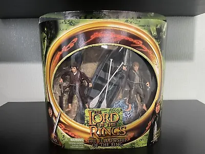 Toy Biz Frodo & Samwise Lord Of The Rings 2001 Fellowship Of The Ring Twin Pack • £79.99