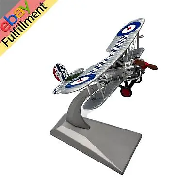 1:72 Scale WWI British Royal Air Force Bristol Bulldog Biplane Propeller Fighter • $46.75