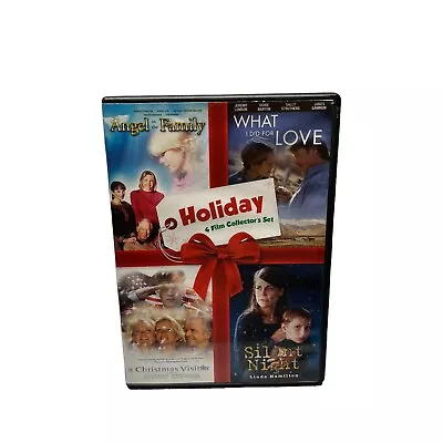 A Christmas Visitor + Silent Night + 2 More (DVD) Hallmark - Linda Hamilton • $7.98