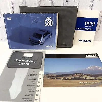 1999 Volvo S80 Owners Manual Set With Cover • $25